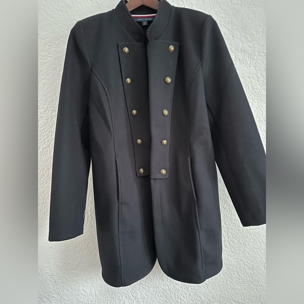 Tommy Hilfiger Military Style Navy Jacket